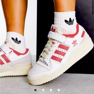 Adidas Forum in Red
